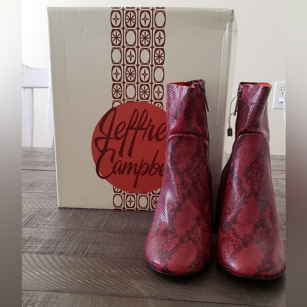 Jeffrey Campbell Red Boa Ashcroft